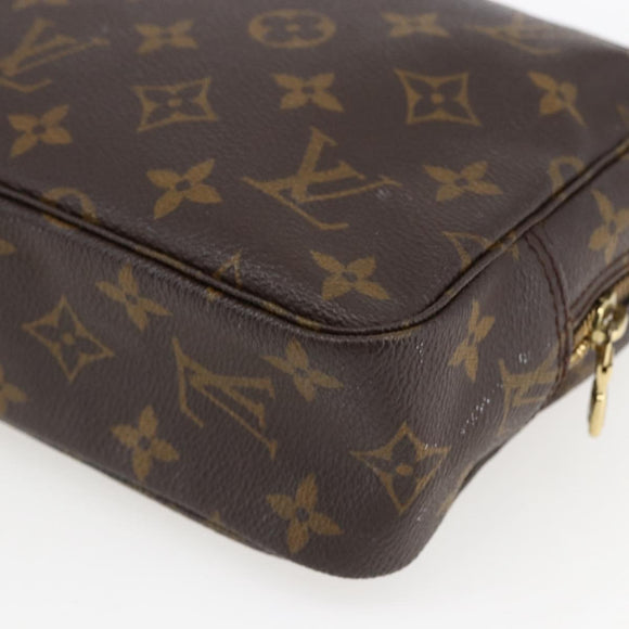 LOUIS VUITTON Monogram Trousse Toilette 23 Clutch Bag M47524 LV Auth bs33092