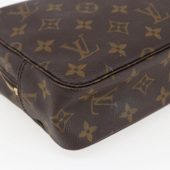 LOUIS VUITTON Monogram Trousse Toilette 23 Clutch Bag M47524 LV Auth bs33092