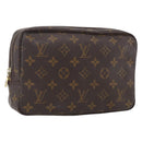 LOUIS VUITTON Monogram Trousse Toilette 23 Clutch Bag M47524 LV Auth bs33092-1