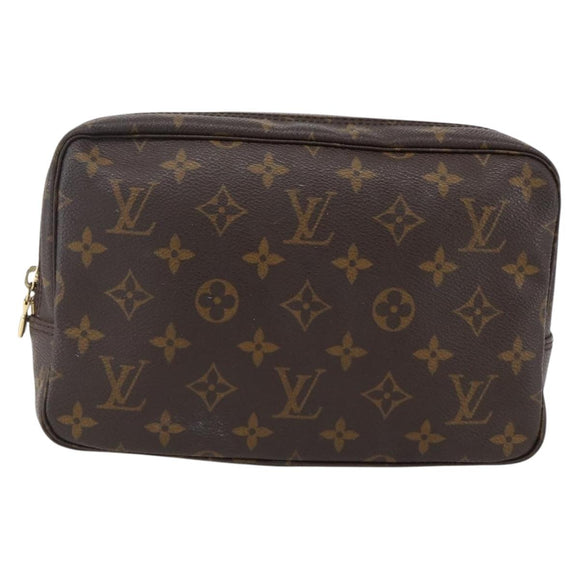 LOUIS VUITTON Monogram Trousse Toilette 23 Clutch Bag M47524 LV Auth bs33092