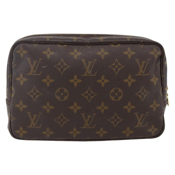 LOUIS VUITTON Monogram Trousse Toilette 23 Clutch Bag M47524 LV Auth bs33092