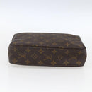 LOUIS VUITTON Monogram Trousse Toilette 23 Clutch Bag M47524 LV Auth bs33092-6