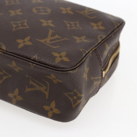 LOUIS VUITTON Monogram Trousse Toilette 23 Clutch Bag M47524 LV Auth bs33092