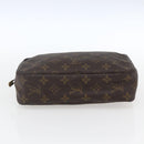 LOUIS VUITTON Monogram Trousse Toilette 23 Clutch Bag M47524 LV Auth bs33095-6