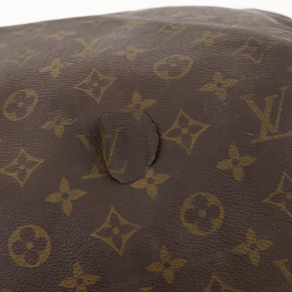 LOUIS VUITTON Monogram Keepall 55 Boston Bag M41424 LV Auth bs33096