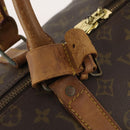 LOUIS VUITTON Monogram Keepall 55 Boston Bag M41424 LV Auth bs33096-21