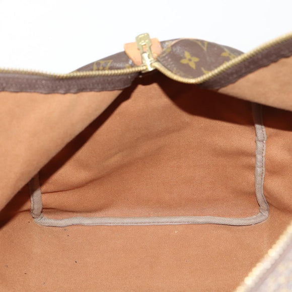 LOUIS VUITTON Monogram Keepall 55 Boston Bag M41424 LV Auth bs33096