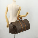 LOUIS VUITTON Monogram Keepall 55 Boston Bag M41424 LV Auth bs33096-25