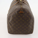LOUIS VUITTON Monogram Keepall 55 Boston Bag M41424 LV Auth bs33096-3