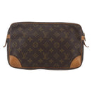 LOUIS VUITTON Monogram Compiegne 28 Clutch Bag M51845 LV Auth bs33098-2