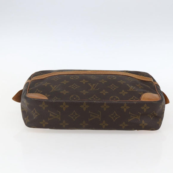 LOUIS VUITTON Monogram Compiegne 28 Clutch Bag M51845 LV Auth bs33098