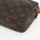 LOUIS VUITTON Monogram Compiegne 23 Clutch Bag M51847 LV Auth bs33100-15