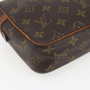 LOUIS VUITTON Monogram Compiegne 23 Clutch Bag M51847 LV Auth bs33100-16