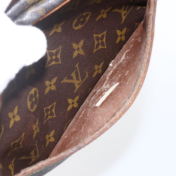 LOUIS VUITTON Monogram Compiegne 23 Clutch Bag M51847 LV Auth bs33100