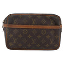 LOUIS VUITTON Monogram Compiegne 23 Clutch Bag M51847 LV Auth bs33100-13