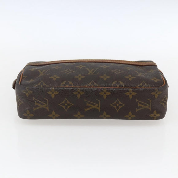 LOUIS VUITTON Monogram Compiegne 23 Clutch Bag M51847 LV Auth bs33100