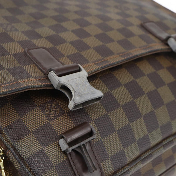 LOUIS VUITTON Damier Ebene Messenger Melwil Shoulder Bag N51125 LV Auth bs33101