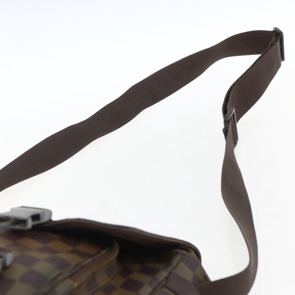 LOUIS VUITTON Damier Ebene Messenger Melwil Shoulder Bag N51125 LV Auth bs33101