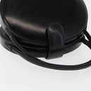 LOEWE Hand Bag Leather Black Gold Auth bs33105-6