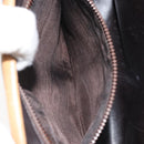 CELINE Macadam Canvas Shoulder Bag PVC Beige Gold Auth bs33106-11