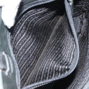 PRADA Tote Bag Nylon Green Silver Auth bs33109-22