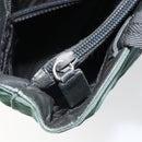 PRADA Tote Bag Nylon Green Silver Auth bs33109-23