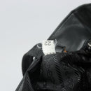 PRADA Tote Bag Nylon Green Silver Auth bs33109-12