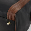 BALENCIAGA Boston Bag Leather Black Gold Auth bs33113-15