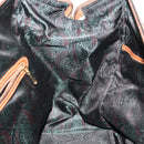 BALENCIAGA Boston Bag Leather Black Gold Auth bs33113-19
