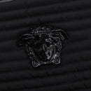 VERSACE Boston Bag Nylon 2way Black Silver Auth bs33114-18