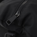 VERSACE Boston Bag Nylon 2way Black Silver Auth bs33114-11