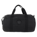 VERSACE Boston Bag Nylon 2way Black Silver Auth bs33114-13