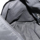 VERSACE Boston Bag Nylon 2way Black Silver Auth bs33114-20