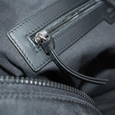 VERSACE Boston Bag Nylon 2way Black Silver Auth bs33114-22