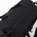 VERSACE Boston Bag Nylon 2way Black Silver Auth bs33114-6