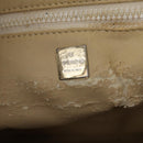 FENDI Zucca Canvas Hand Bag Brown Black Silver Auth bs33118-21