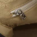 FENDI Zucca Canvas Hand Bag Brown Black Silver Auth bs33118-22