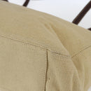 CHANEL Tote Bag Canvas Beige Gold CC Auth bs33123-12