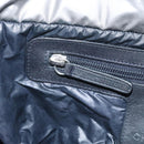 CHANEL Cococoon Tote Bag Coated Canvas Silver CC Auth bs33124-21