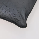 CHANEL Shoulder Bag Leather Gunmetal CC Auth bs33125-8