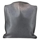 CHANEL Shoulder Bag Leather Gunmetal CC Auth bs33125-13