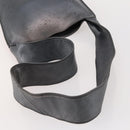 CHANEL Shoulder Bag Leather Gunmetal CC Auth bs33125-7