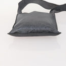 CHANEL Shoulder Bag Leather Gunmetal CC Auth bs33125-5