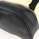 CHANEL Backpack Nylon Silver White CC Auth bs33128-9