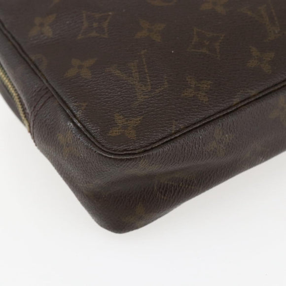 LOUIS VUITTON Monogram Trousse Toilette 23 Clutch Bag M47524 LV Auth bs33129