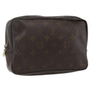 LOUIS VUITTON Monogram Trousse Toilette 23 Clutch Bag M47524 LV Auth bs33129-1