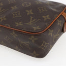 LOUIS VUITTON Monogram Compiegne 23 Clutch Bag M51847 LV Auth bs33130-15