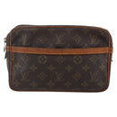 LOUIS VUITTON Monogram Compiegne 23 Clutch Bag M51847 LV Auth bs33130-13
