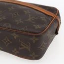 LOUIS VUITTON Monogram Compiegne 23 Clutch Bag M51847 LV Auth bs33130-7