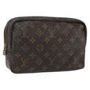 LOUIS VUITTON Monogram Trousse Toilette 23 Clutch Bag M47524 LV Auth bs33132-1